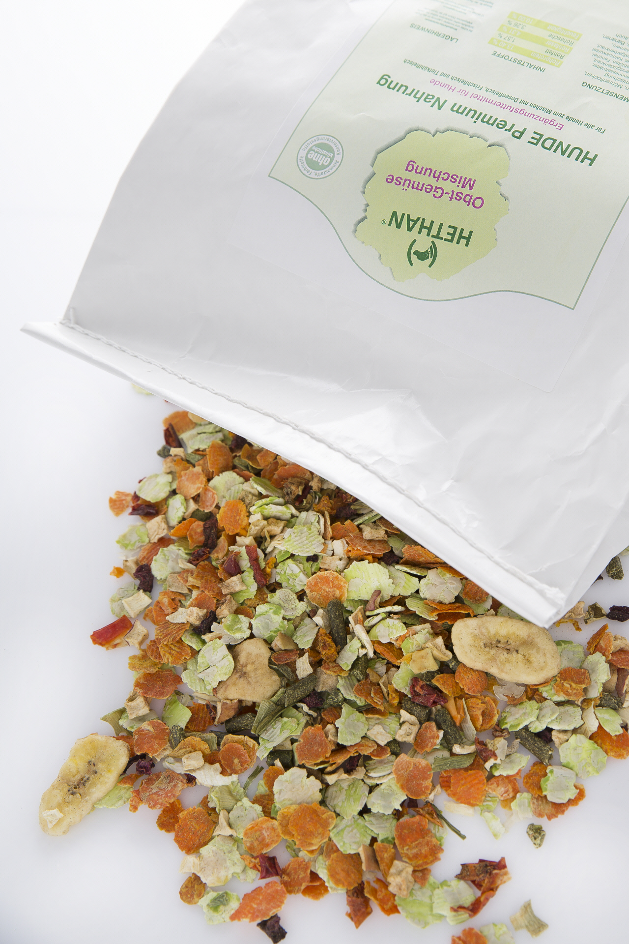 Obst und Gemüseflocken für Hunde HETHAN® Nur das Beste für den Hund